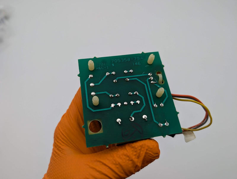 Reliance Electric 0-54379-1 Auxiliary "M" Contact Kit PC Relay Board