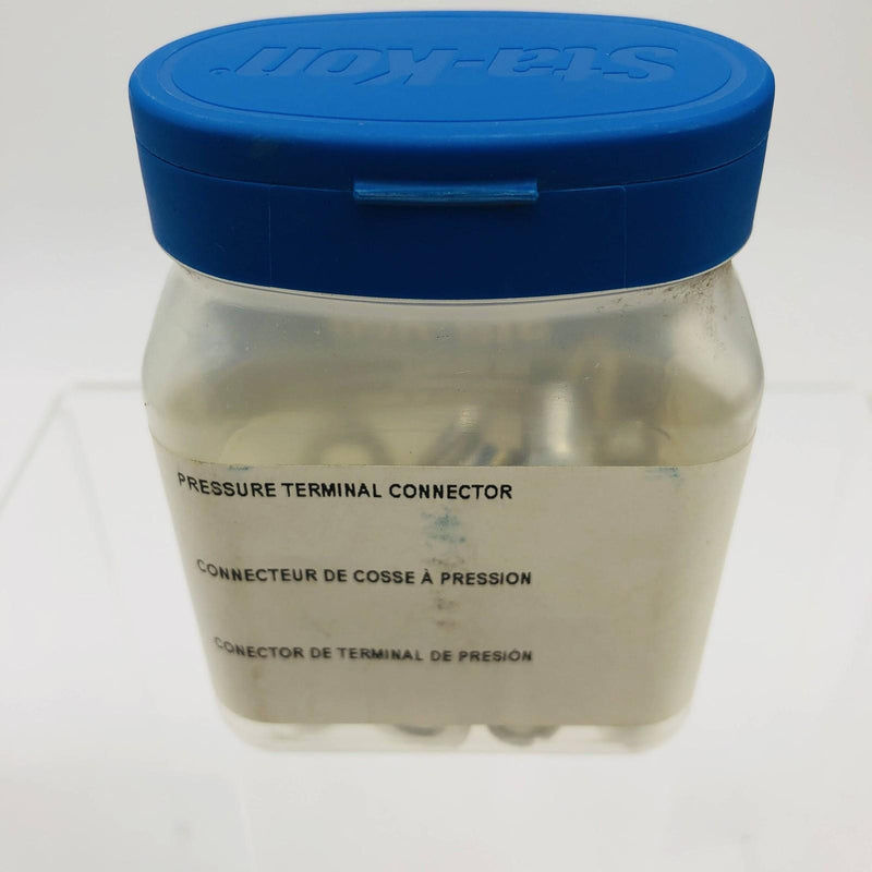 Thomas & Betts Sta-Kon F4-516 Ring Terminal 5/16 Non Insulated Brazed Seam 20pk 3