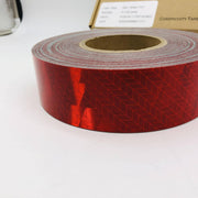 Aura 135-HY Conspicuity Tape 2in x 150ft Red White 11x7 Kiss Cut DOT-C2 1 Roll 7