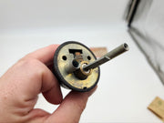 Falcon Deadbolt Double Cylinder Etched Black 2-3/8" Backset 930 Bore In USA Made 6