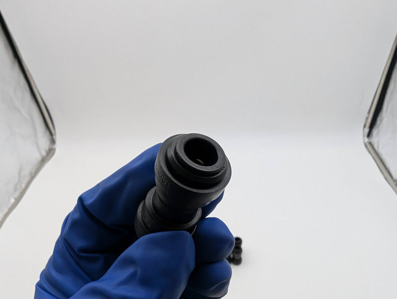 John Guest PM201210E 12mm to 10mm Reducing Union Push-On Fittings Pack of 10 3