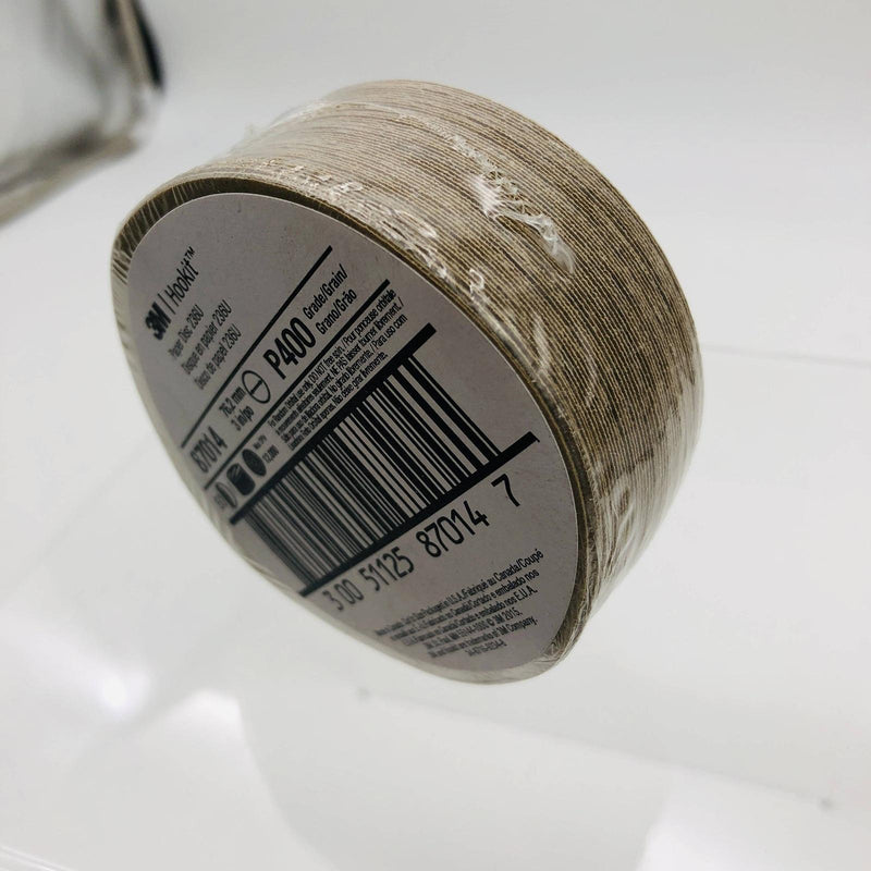 3M 87014 Sanding Disc Paper Hookit Hook Loop 236U 3in X NH P400 C-WT Pack of 50 4