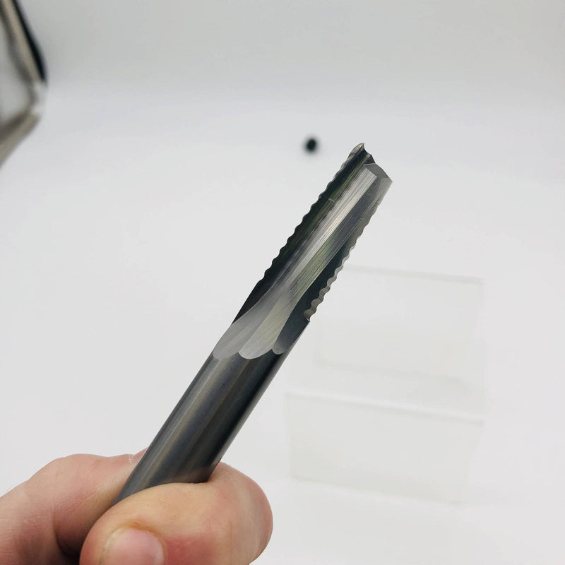 Vortex 5050 Rougher Bit 1/2"x1-1/4" DE UC Low Helix Roughing Tool 3-1/2 OAL 9