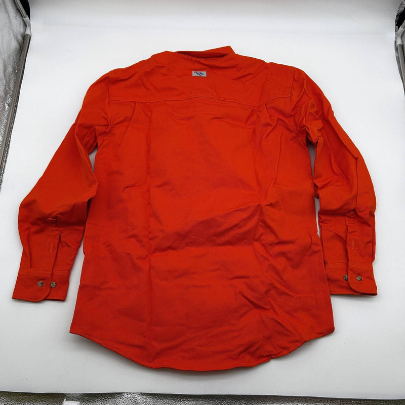 National Safety Apparel Flame Resistant Shirt Medium 9oz Orange SHROU007MDRG 11