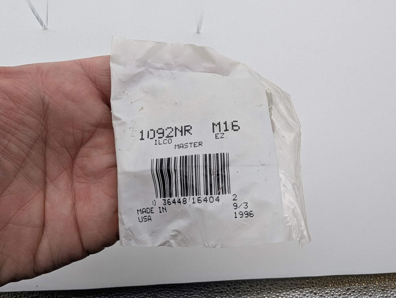 10x Ilco 1092NR / M16 Key Blanks Replacement for Master Lock 27K Nickel Plated 3