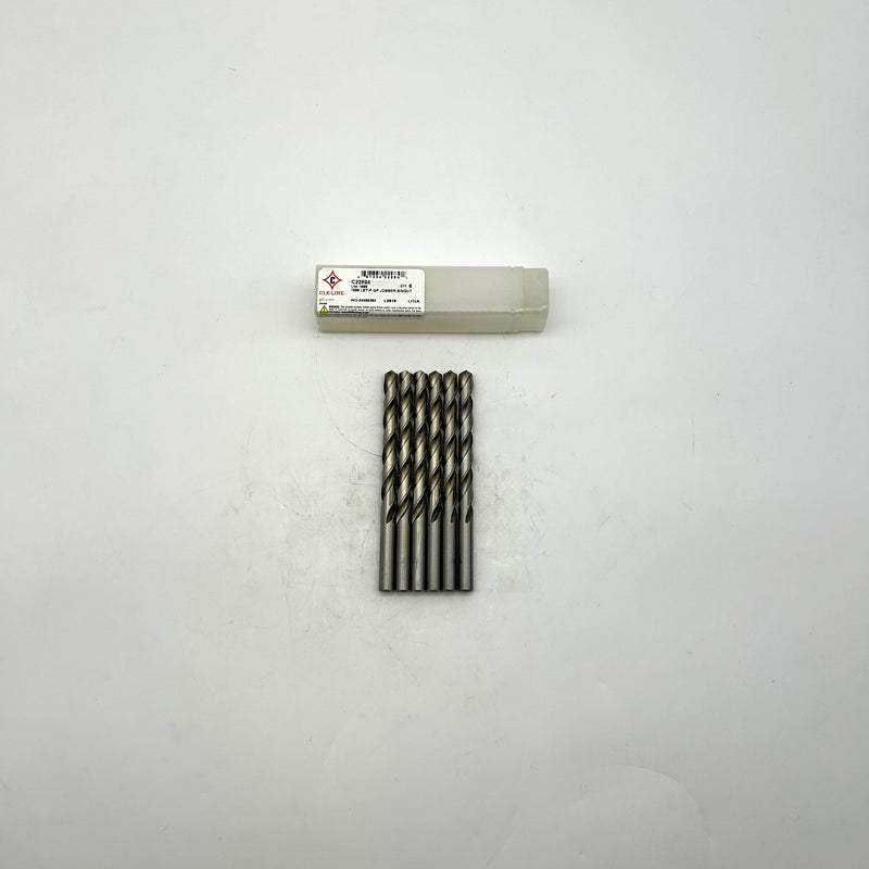 Cle-Line C22984 Jobber Length Drill Bit 1898 Letter P HSS Bright Pack of 6