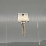 5x Ilco 1131 Key Blanks for some Arco Bag Locks Nickel Plated NOS 2