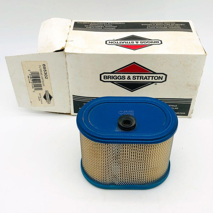 Briggs & Stratton 695302 Air Cleaner Cartridge OEM New Old Stock NOS Open