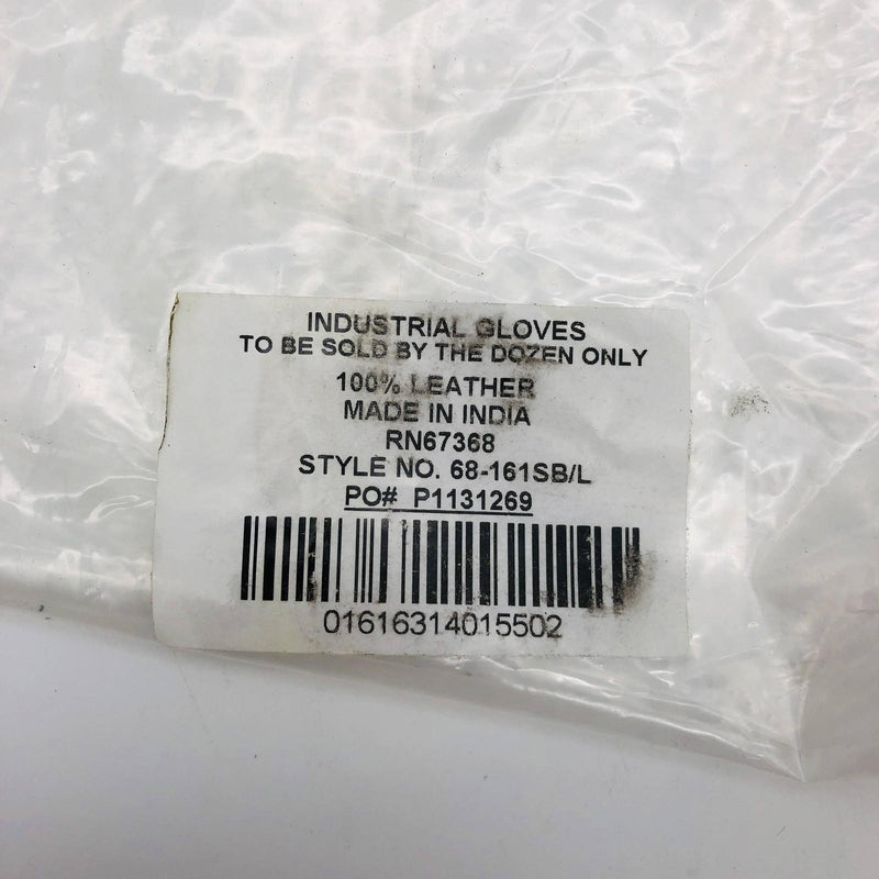 PIP 68-161SB/L Leather Driver Gloves Sz Large Keystone Thb Split Cowhide 12 Pair 2