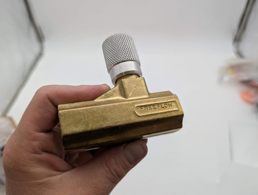 Parker 003371003 337 1/2" NPT In-Line Flow Control Valve Brass Micrometer Adjust 2
