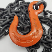 Lift-All 932QOSW10X8 4 Chain Sling 8ft Long 9/32" Grade 100 Links 11,200lb 3