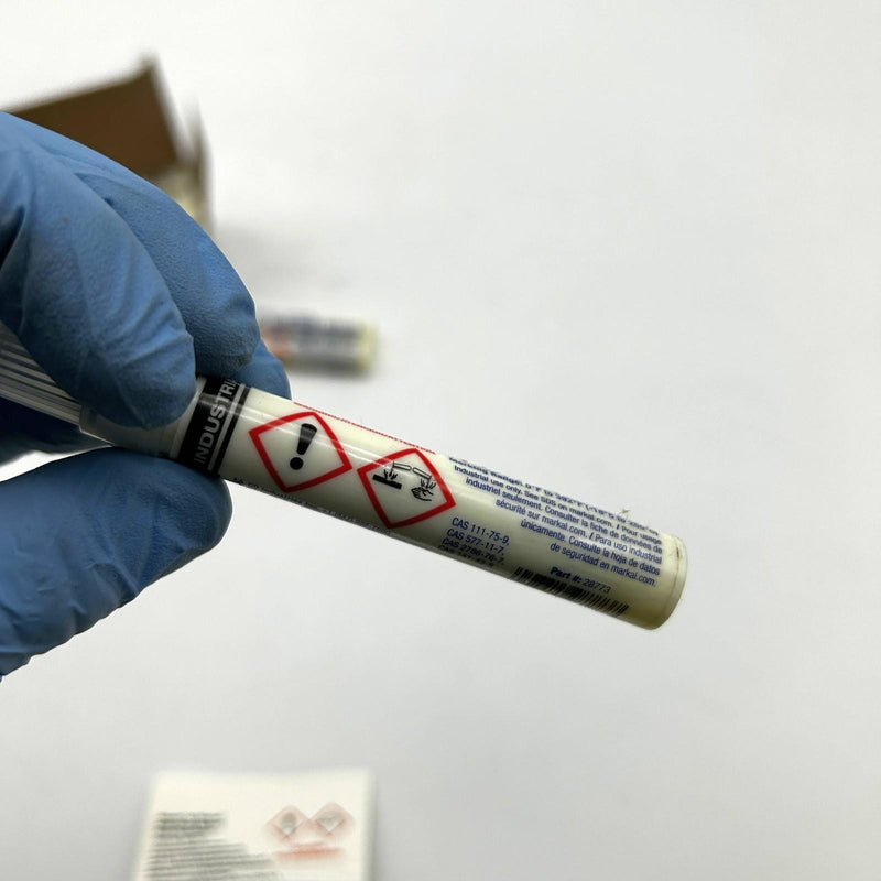 Nissen by Markal 28773 Solid Paint Marker Black Industrial Permanent 15pk 7