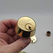 Schlage Entry Door Handlset Deadbolt & Thumbturn Brass F360V 2-3/8 to 2-3/4 BS 5