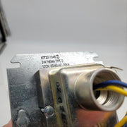 Honeywell AT72D1048 Transformer 120 VAC 4"x4 Plate Mount 1/2" Female Spud 2
