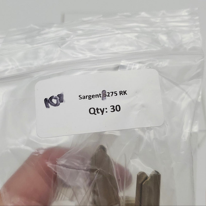 10x Sargent 275 RK Key Blanks 5 Pin RK Keyway Nickel Silver