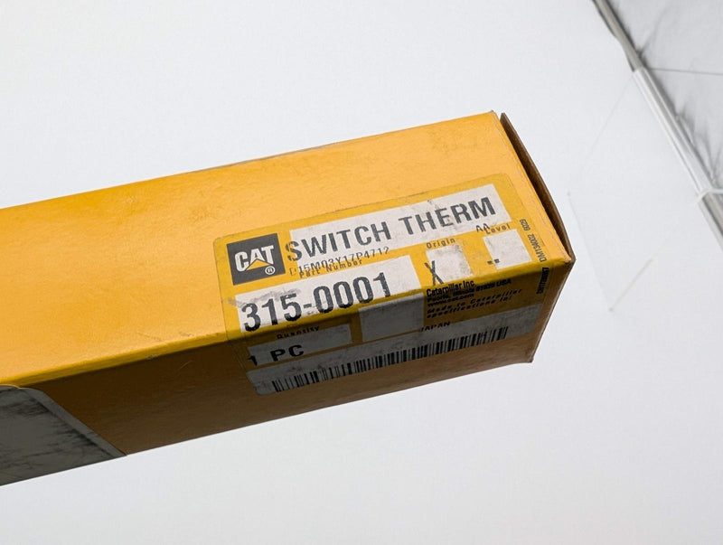 CAT 315-0001 Thermal Temperature Switch 60C 140F Engine Sensor Caterpillar NOS