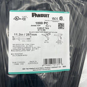 Panduit BT3I-M0 Cable Tie Dome Top Barb Ty 11.3in Blk Wea Res Nylon 40lb 1000/pk 2