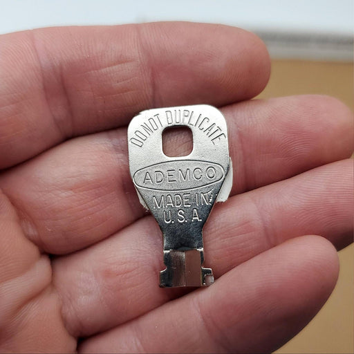 Ademco Keyswitch Key 507-204 Formed Key High Security USA Made NOS 1