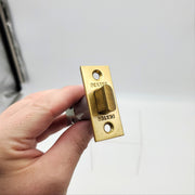 Dexter Satin Brass Latch Spring Latch 2-3/4" Backset 53817 Vintage USA Made 2