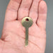 5x Ilco 887 Safe Deposit Box Key Blanks Yale SY3B .240"W x .060"T Nickel Silver 2