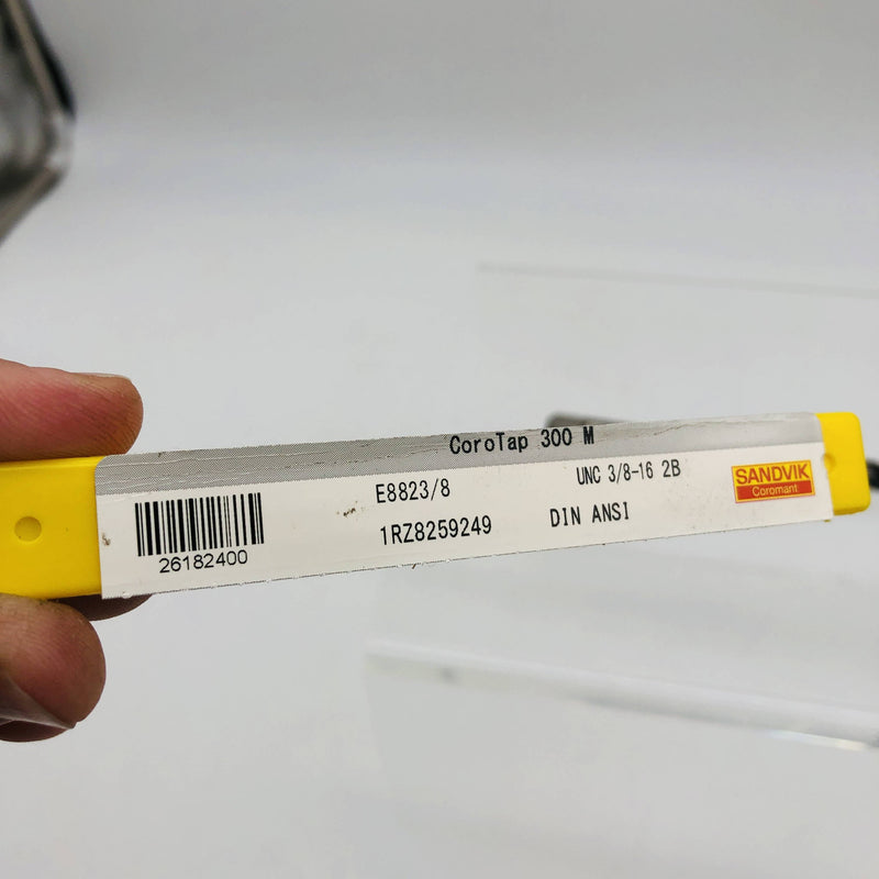 Sandvik E8823/8 Cutting Tap with Spiral Flutes UNC 3/8-16 2B CoroTap 300 M 1pc 2