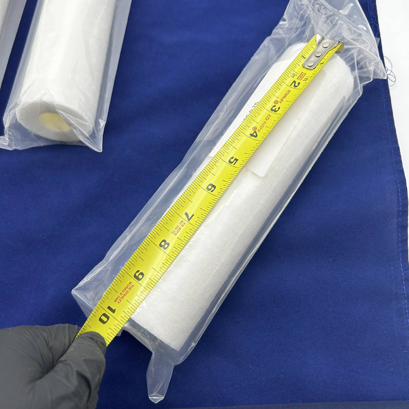 3pk Global Filter GPB150-9.75 Melt-Blown Filter Cartridge 150um Polyolefin 9.75