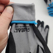 Nitrile Grip Work Gloves Sz XL Mechanics Gloves Global Glove 708345XL 12 Pairs 5