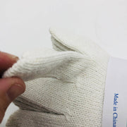 Ansell MultiKnit 76-400 Heavyweight Polycotton Gloves Size 7 Small White 12 Prs 5