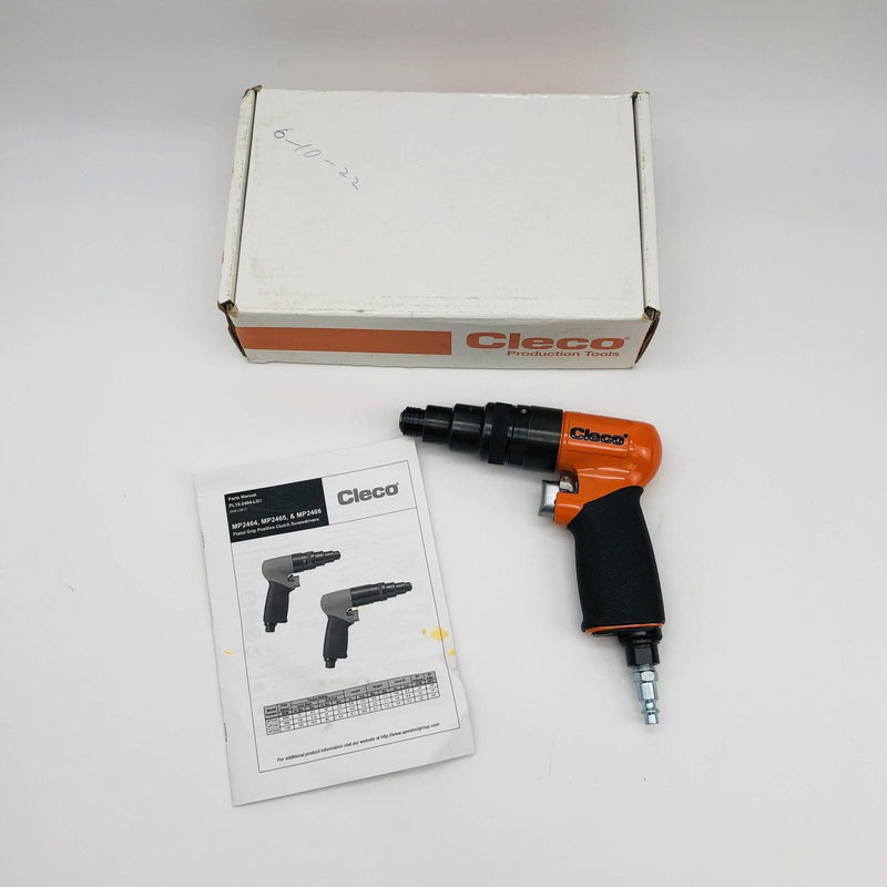 Cleco MP2465 Positive Clutch Screwdriver Pistol Grip Handle Air Pneumatic 1/4 9