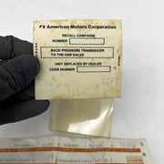 AMC Jeep 8130505 Kit Sensor Gr 4.700 OEM New Old Stock NOS Open 10