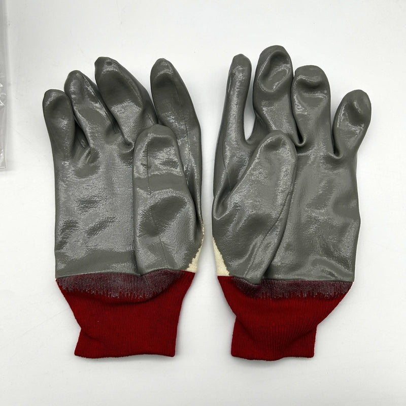 Showa 4000P Cut and Oil Resistant Gloves Size 10 Large Nitrile Palm 12 Pairs 5