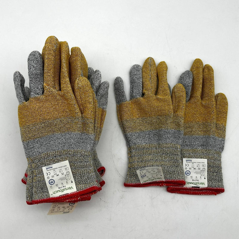 Ansell VersaTouch 74-710 Cut Resistant Glove Size 7 Small Made w Dyneema 6 Pairs 1