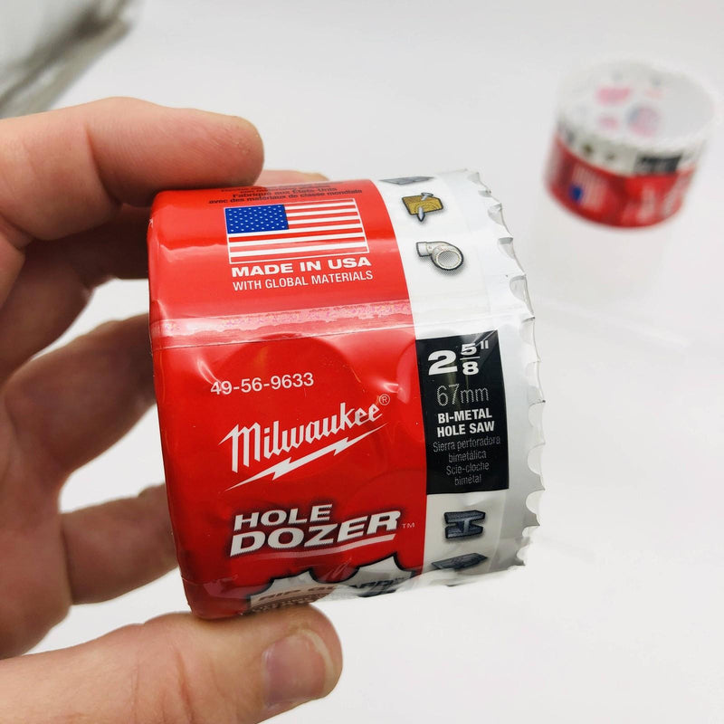 Milwaukee 49-56-9633 Hole Saw 2-5/8in Ice Harden Hole Dozer Bi-Metal 3.5 TPI 2pk 2