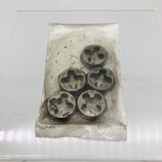 Irwin Hanson 6638 Die 10mm x 1 Hexagon High Carbon Steel 1in Across Flat RH 5pk 5