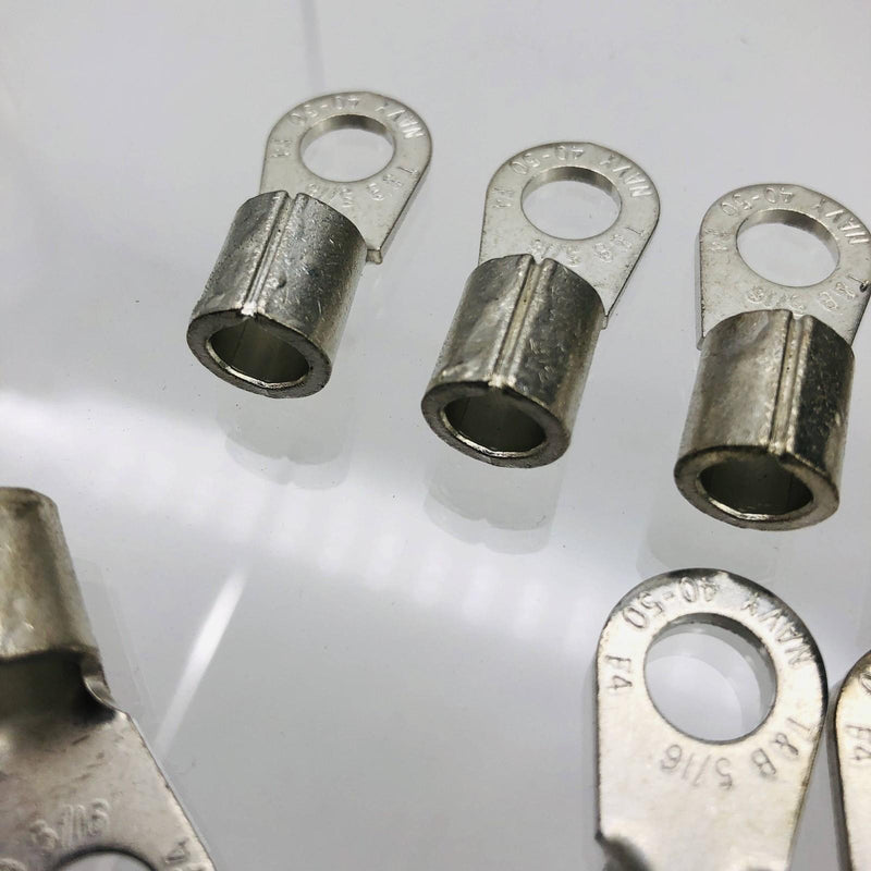 Thomas & Betts Sta-Kon F4-516 Ring Terminal 5/16 Non Insulated Brazed Seam 10pk 6