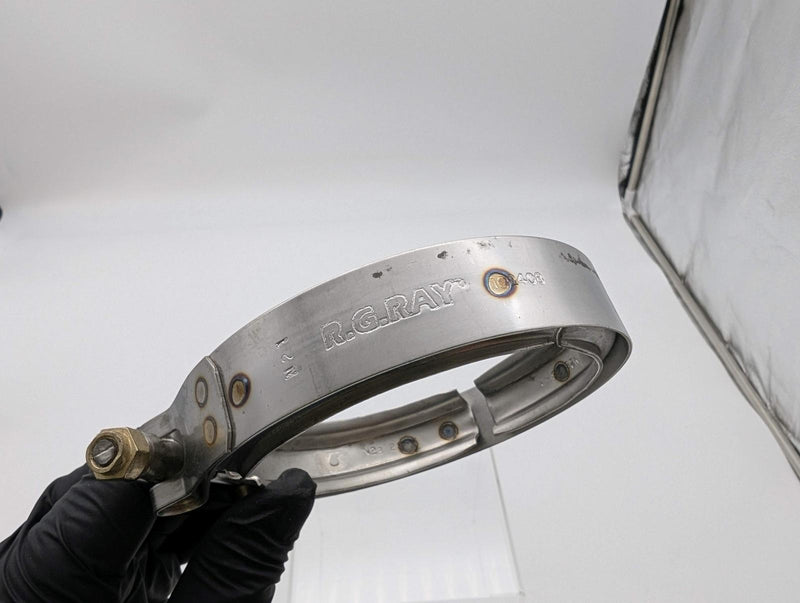 Cummins 102408 V-Band Exhaust Clamp 4.25" Dia for EPA13 6.7L ISB/QSB Engines