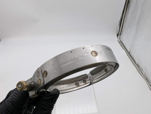 Cummins 102408 V-Band Exhaust Clamp 4.25" Dia for EPA13 6.7L ISB/QSB Engines 2