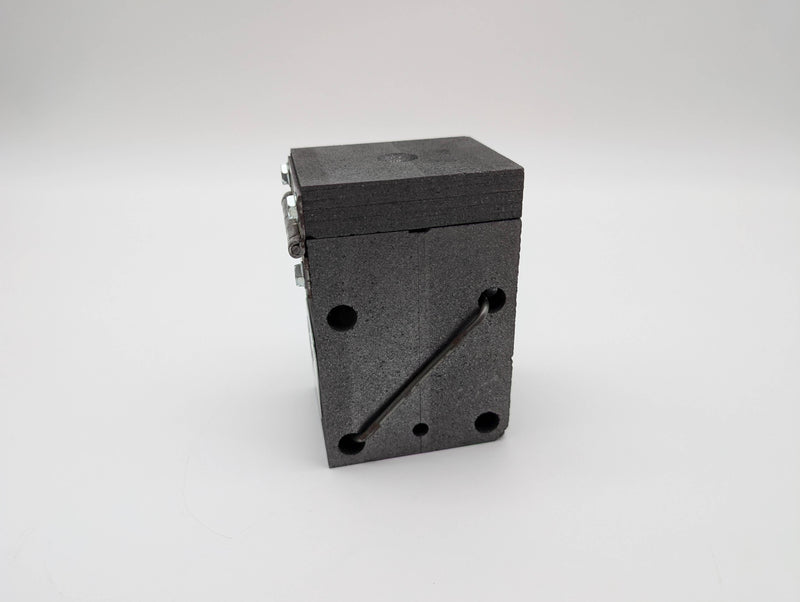 Ultraweld HB2SB Mold #2 Solid Copper Conductor to Horizontal Steel Surface 2