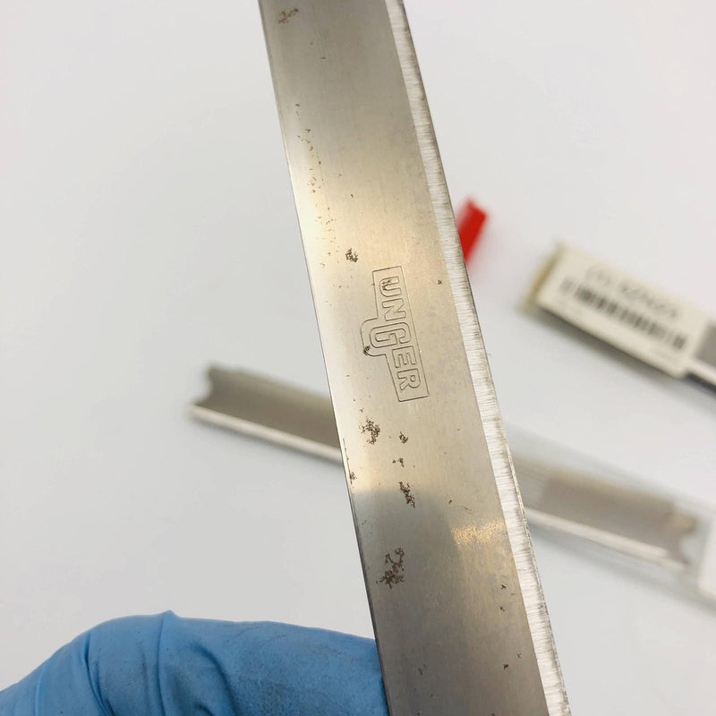 Unger MDSB0 Replacement Blades 6" Double Edged .036in Thick Medium Duty 17pk 4