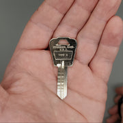10x Ilco 1177N Key Blanks National / Almet E-Z Set 9700 Nickel Plated NOS 3
