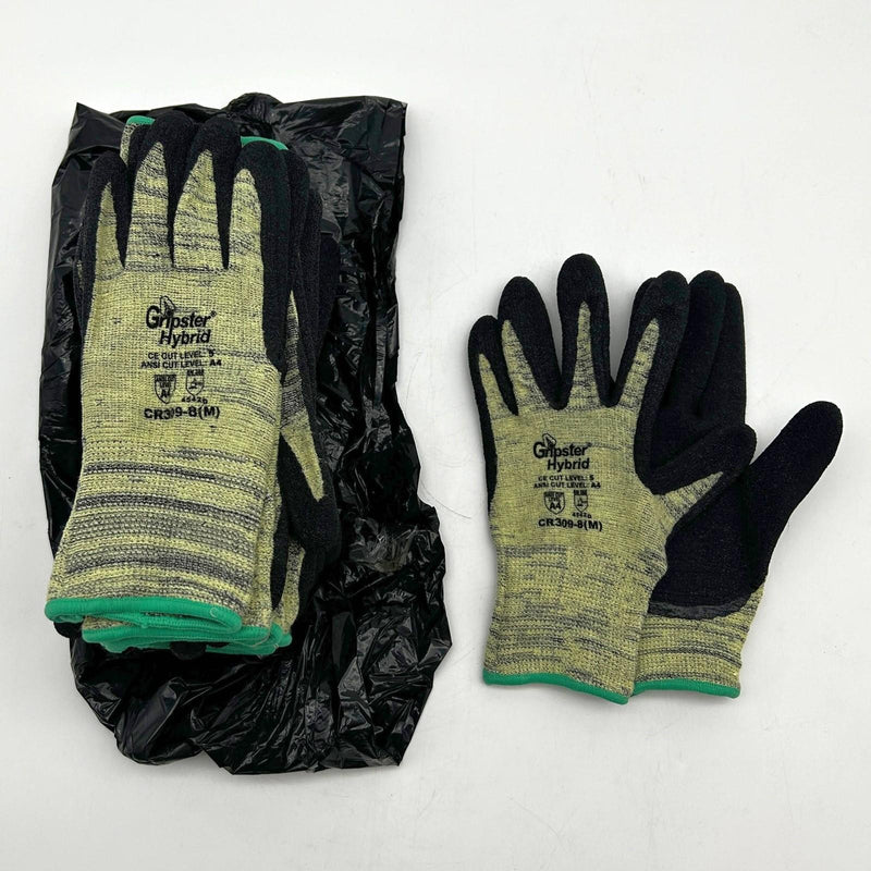 Global Glove CR309 Cut Resistant Glove Sz 8 Medium Gripster Hybrid 12 Pairs 1
