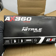 212 Performance NTG-03-010 Disposable Glove Large 5mil Blue Nitrile PF 10BX/Case 5