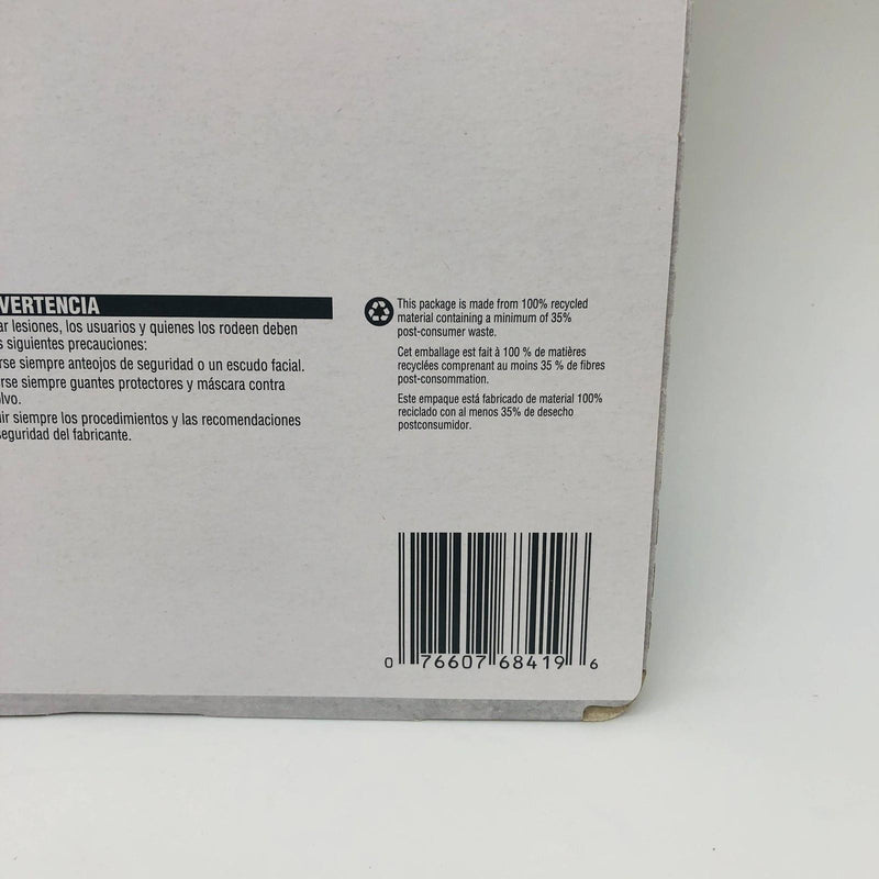 Norton 07660768419 Abra Sanding Disc 9in A296 120G Hook and Loop 15 Discs 9