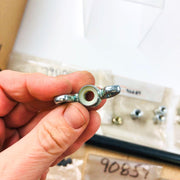 Snapper 24085 Wing Nut 5/16-18 Nyloc OEM NOS Replaced by 7024085YP Coated Clear 5