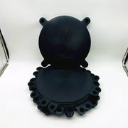 Essentra 30012A Studded Raised Face Flange Protector 12in Blck Quickfit Pk of 10 10