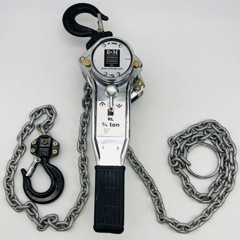 R&M Materials Handling RL-750 Manual Lever Puller 3/4 Ton 55lbs Nominal Effort 1