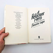 A Reluctant Hero Francoise Sagan Hardcover 1987 1st Edition/Print Ex Libra WW2 8