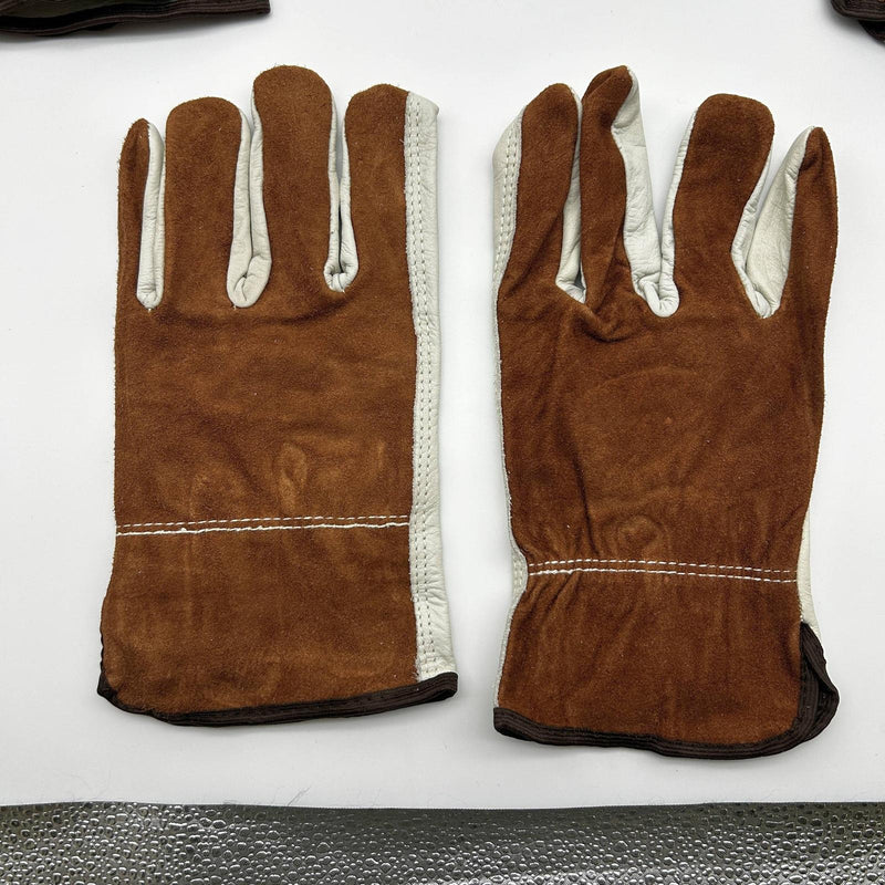 Cordova 8232 Leather Drivers Gloves Large Split Cowhide Keystone Thumb 6 Pairs 3