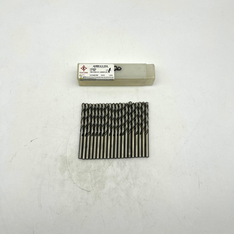 Cle-Line C62854 Jobber Drill Bit 5.6mm 1898 General Purpose HSS Bright Lot of 20