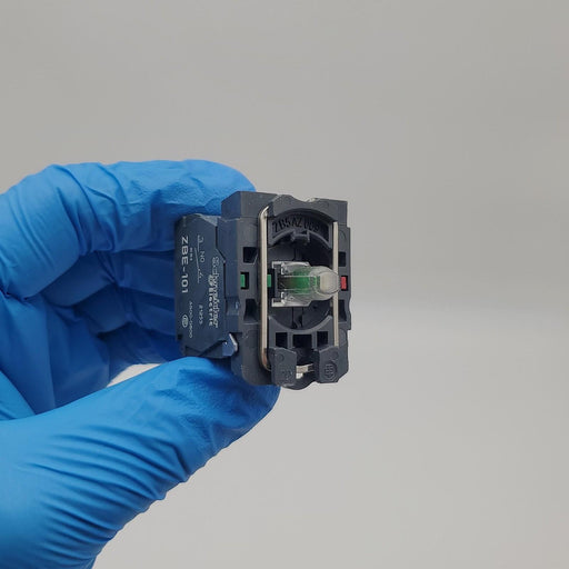 Schneider Electric ZB5AW0G55 Yellow LED Lamp Module Harmony XB5 / XB4 120V 1